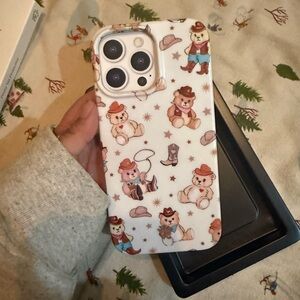 Velvet Caviar iPhone 16 Pro Max (Cowboy Teddy)